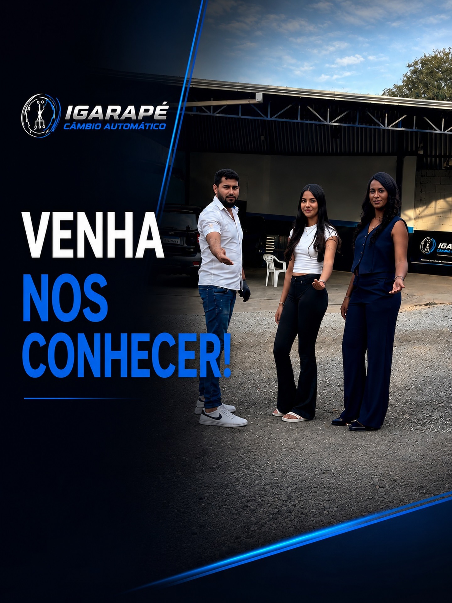 Post do Instagram: venha nos conhecer